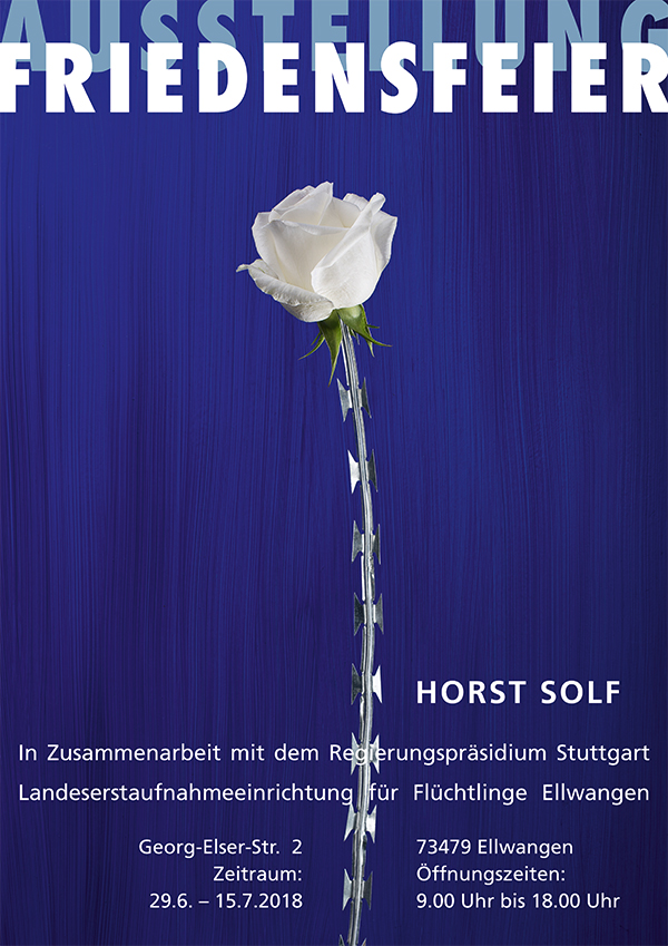 LEA Ellwangen "Friedensfeier" Plakat