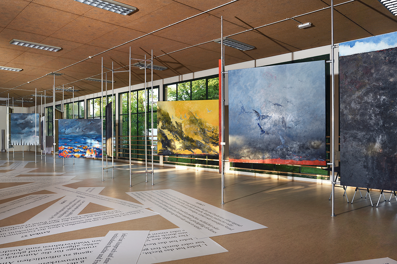 Friedensfeier LEA Ellwangen - Vernissage | Foto: Regierungspräsidium Stuttgart