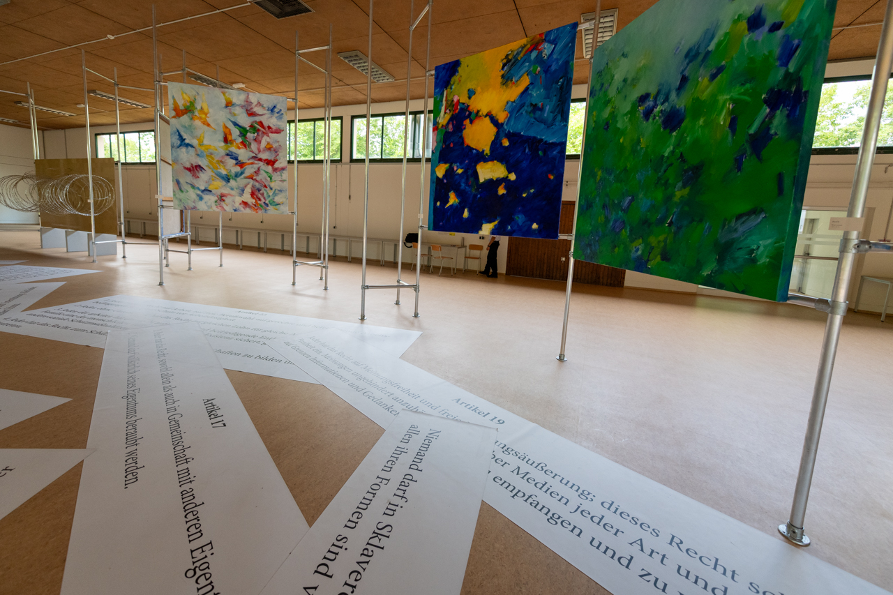 Friedensfeier LEA Ellwangen | Foto: Roland Hasenmueller
