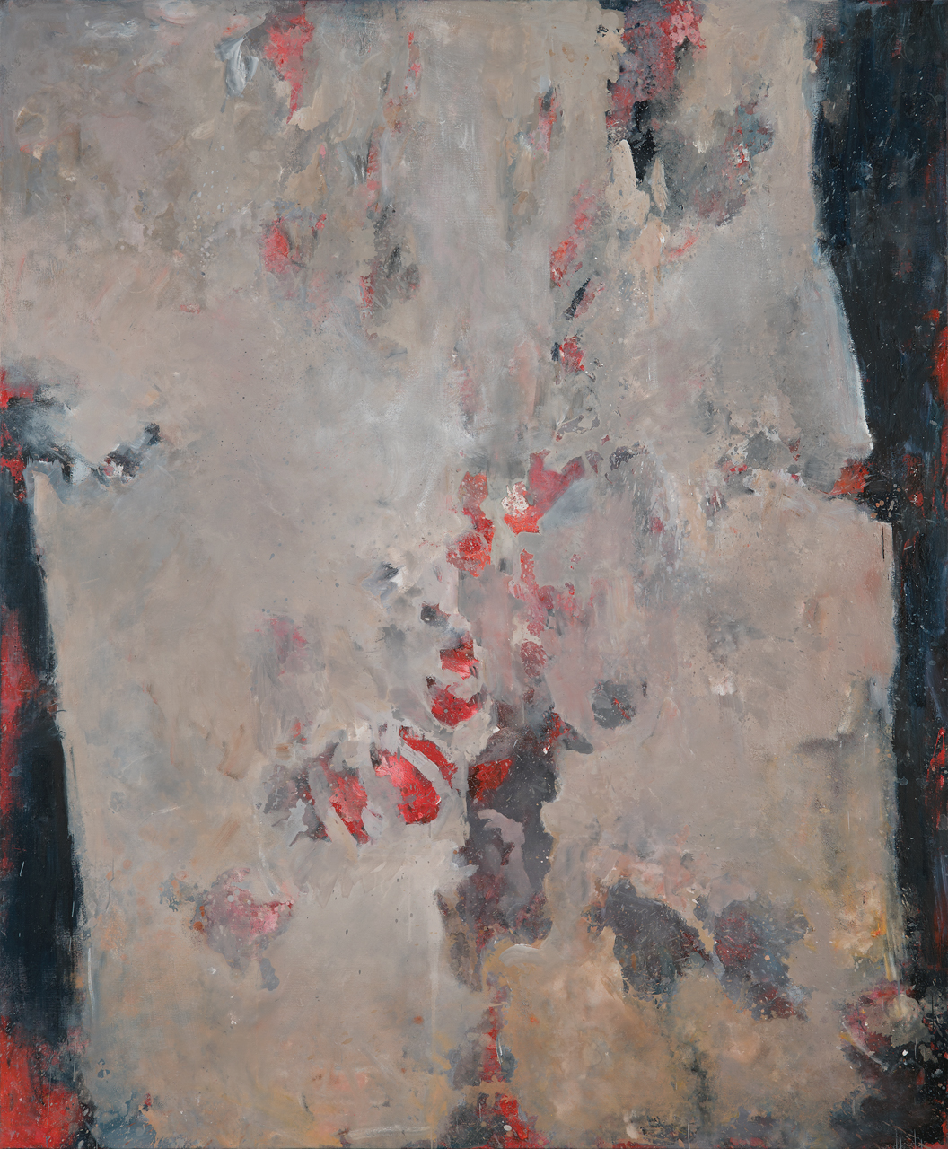 Friedensfeier LEA Ellwangen - Triptychon: Guantanamo 3, 230 cm x 190 cm | Foto: Andreas Bogenschütz